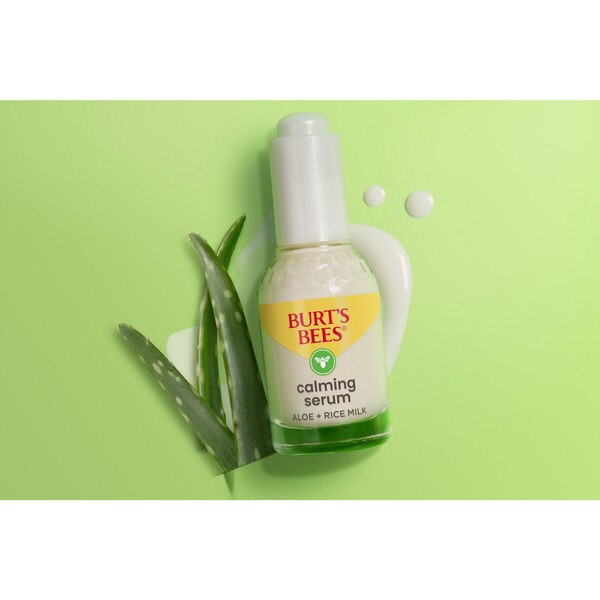 Burt's Bees Calming Serum With Aloe and Rice Milk, 1 OZ