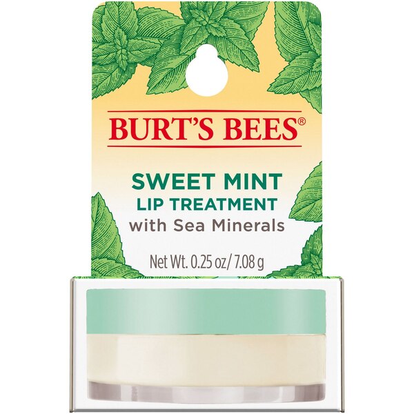 Burt's Bees Lip Treatment, Sweet Mint with Sea Minerals, 0.25 OZ