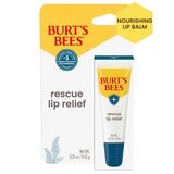 Burt's Bees Rescue Lip Relief, 0.35 OZ, thumbnail image 1 of 9