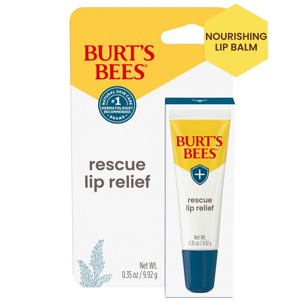 Burt's Bees Rescue Lip Relief, 0.35 OZ