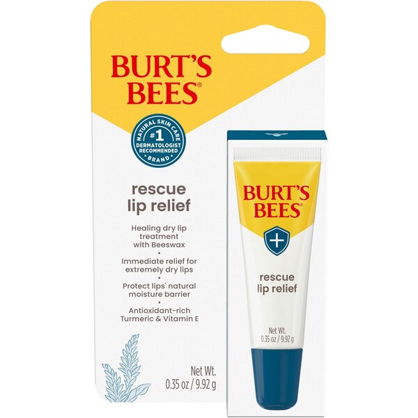 Burt's Bees Rescue Lip Relief, 0.35 OZ
