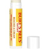 Burt's Bees Beaches and Cream Sun Care SPF 30 Lip Balm, Natural Origin Lip Care, 1 Tube, 0.15 oz., thumbnail image