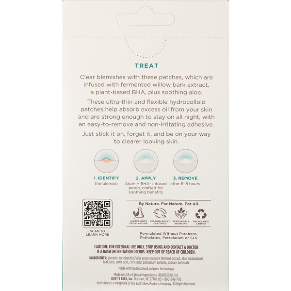 Burt's Bees Herbal Blemish Patches, 24 CT
