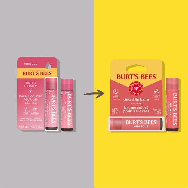 Burt's Bees Tinted Lip Balm, Hibiscus