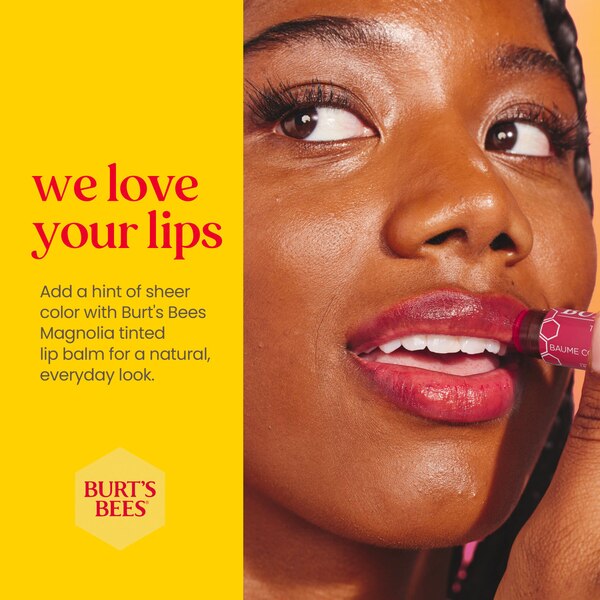 Burt's Bees Tinted Lip Balm, Magnolia
