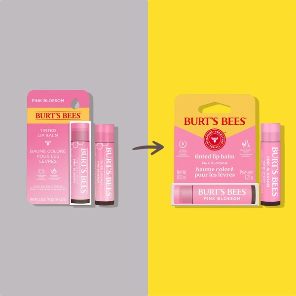 Burt's Bees Tinted Lip Balm, Pink Blossom
