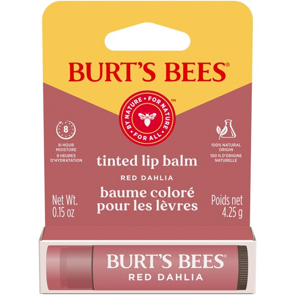 Burt's Bees Tinted Lip Balm, Red Dahlia