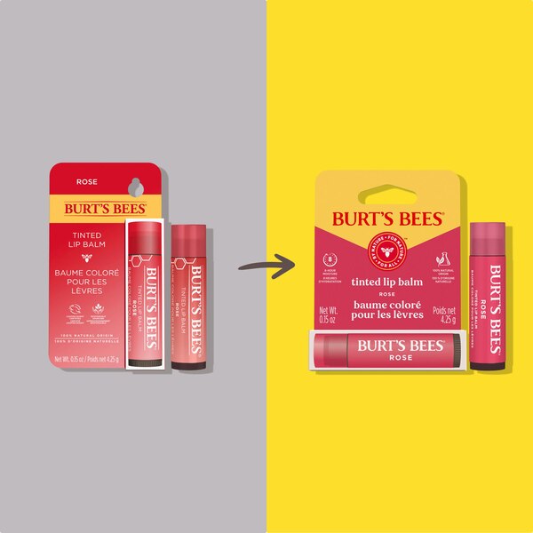 Burt's Bees Tinted Lip Balm, Rose