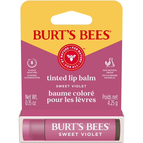 Burt's Bees Tinted Lip Balm, Sweet Violet