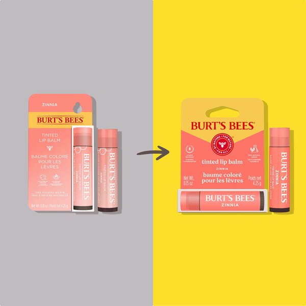 Burt's Bees Tinted Lip Balm, Zinnia