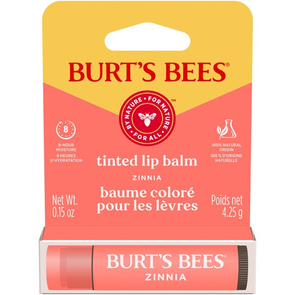Burt's Bees Tinted Lip Balm, Zinnia