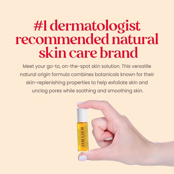 Burt's Bees Clear and Balanced Herbal Blemish Stick Spot Treatment, 0.26 fl oz