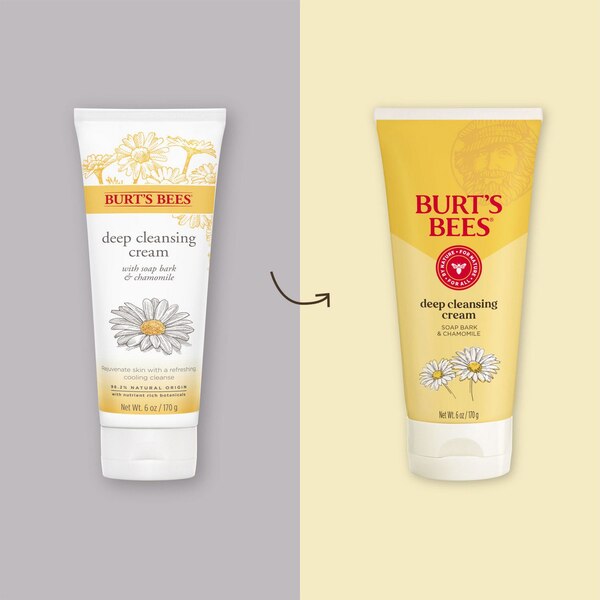 Burt's Bees Soap Bark and Chamomile Deep Cleansing Cream, 6 OZ