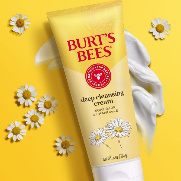Burt's Bees Soap Bark and Chamomile Deep Cleansing Cream, 6 OZ