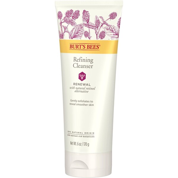 Burt's Bees Renewal Refining Cleanser, Firming Face Wash, 6 OZ