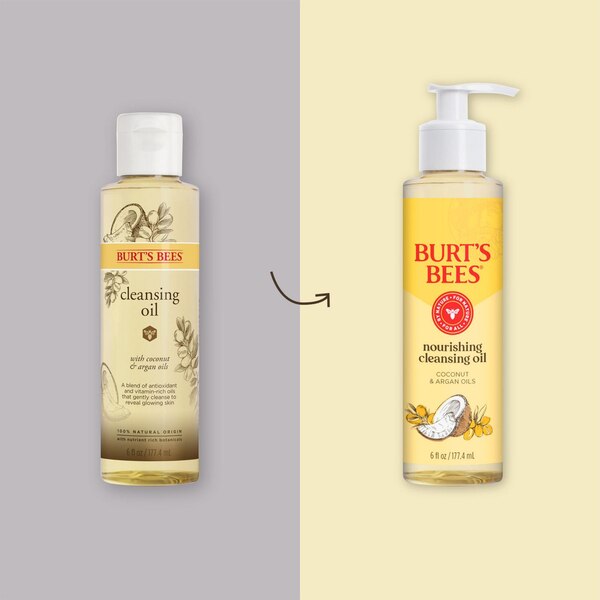 Burt's Bees Nourishing Cleansing Oil with Coconut and Argan Oils, 6 OZ
