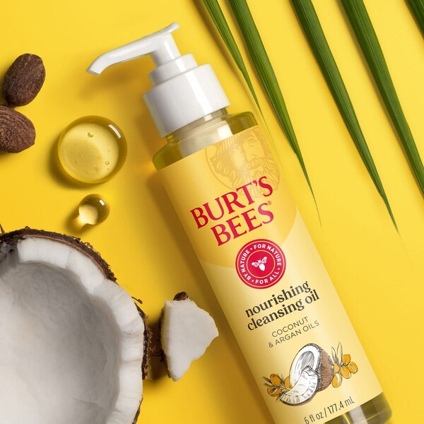 Burt's Bees Nourishing Cleansing Oil with Coconut and Argan Oils, 6 OZ