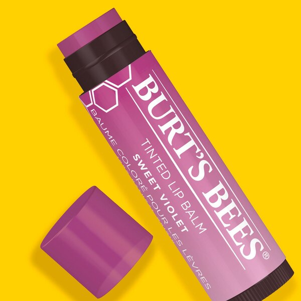 Burt's Bees 100% Natural Origin Moisturizing Tinted Lip Balm, Daisy with Shea Butter & Botanical Waxes
