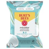 Burt's Bees Micellar Facial Towelettes with Coconut and Lotus, 30 CT, thumbnail image