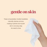 Burt's Bees Micellar Facial Towelettes With Coconut and Lotus, 10 CT, thumbnail image