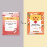 Burt's Bees Brightening Gel Sheet Mask With Vitamin C, thumbnail image