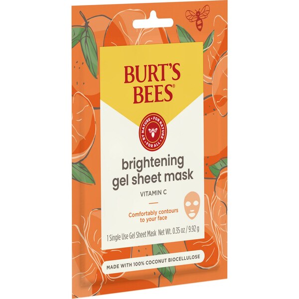 Burt's Bees Brightening Gel Sheet Mask With Vitamin C