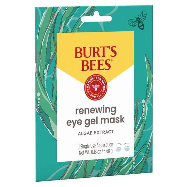 Burt's Bees Renewing Natural Hydrogel Eye Mask with Algae Extract