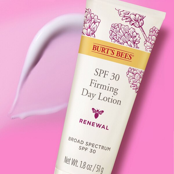 Burt's Bees Renewal Firming Day Lotion with Bakuchiol, SPF 30, 1.8 fl oz