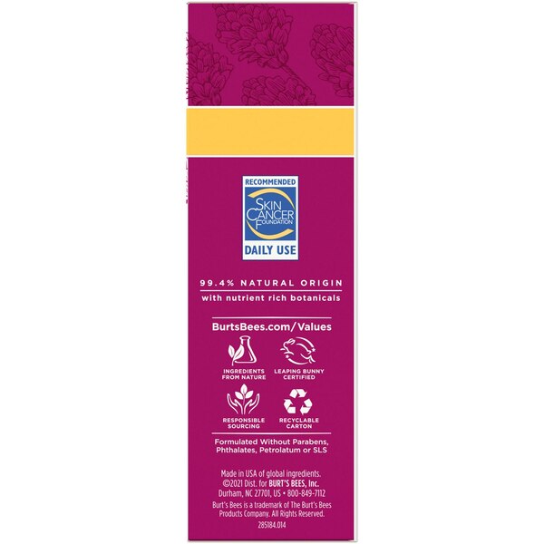 Burt's Bees Renewal Firming Day Lotion with Bakuchiol, SPF 30, 1.8 fl oz