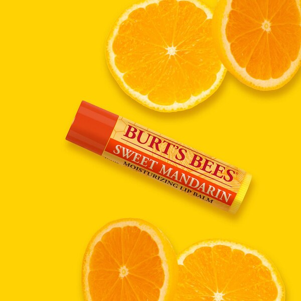 Burt's Bees 100% Natural Origin Moisturizing Lip Balm, Sweet Mandarin
