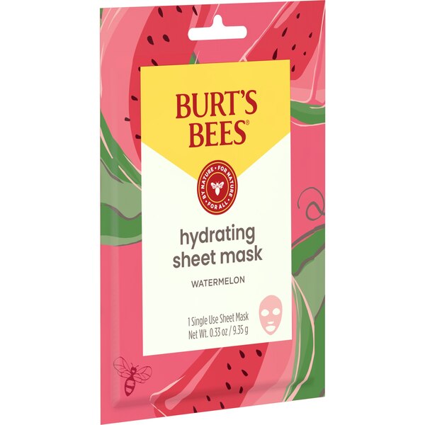 Burt's Bees Hydrating Sheet Mask with Watermelon