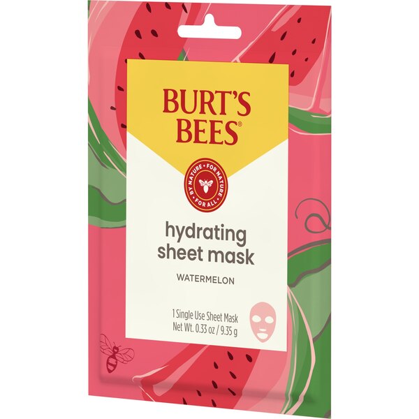 Burt's Bees Hydrating Sheet Mask with Watermelon