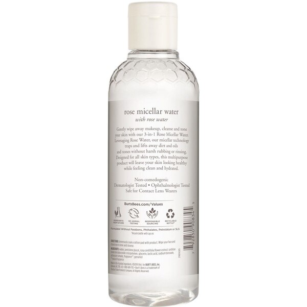 Burt's Bees - Agua micelar de limpieza, 8 oz