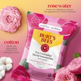 Burt's Bees Micellar Facial Towelettes With Rose Water, 30 CT, thumbnail image