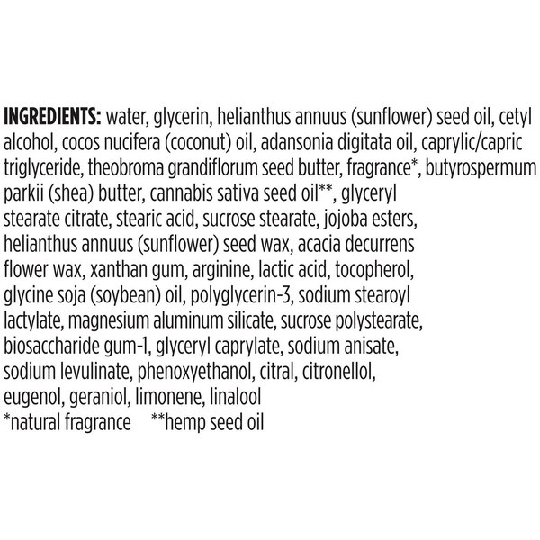 Burt's Bees Hemp Hand Cream with Hemp Seed Oil for Dry Skin, 2.5 OZ