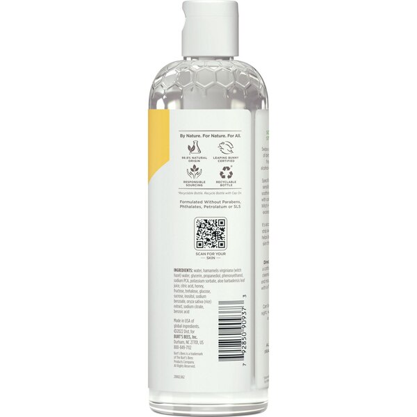 Burt's Bees Soothing Toner With Witch Hazel and Aloe, 12 OZ