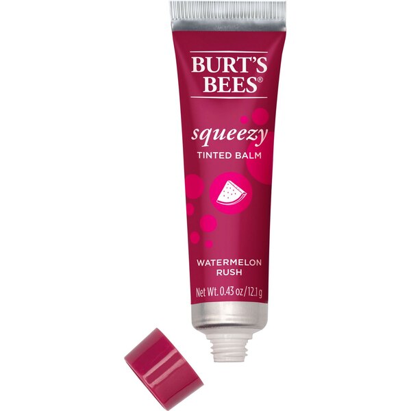 Burt's Bees 100% Natural Origin Squeezy Tinted Lip Balm, Enriched With Beeswax and Cocoa Butter