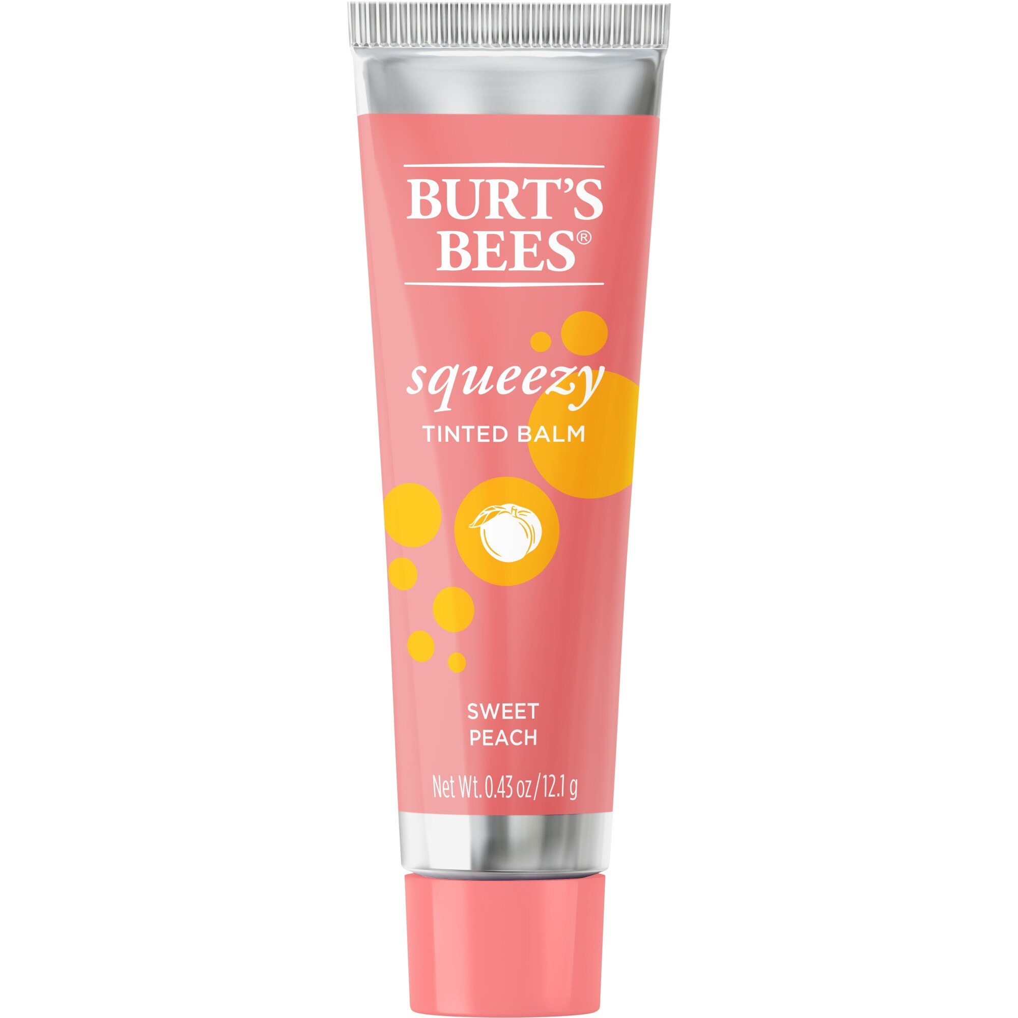 Burt's Bees 100% Natural Origin Squeezy Tinted Lip Balm, Enriched With Beeswax and Cocoa Butter