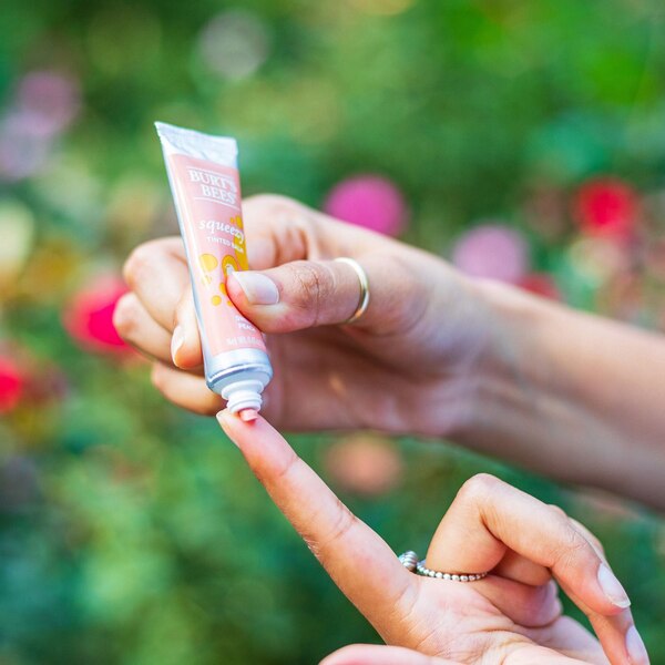 Burt's Bees 100% Natural Origin Squeezy Tinted Lip Balm, Enriched With Beeswax and Cocoa Butter