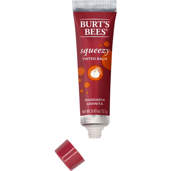 Burt's Bees 100% Natural Origin Squeezy Tinted Lip Balm, Enriched With Beeswax and Cocoa Butter