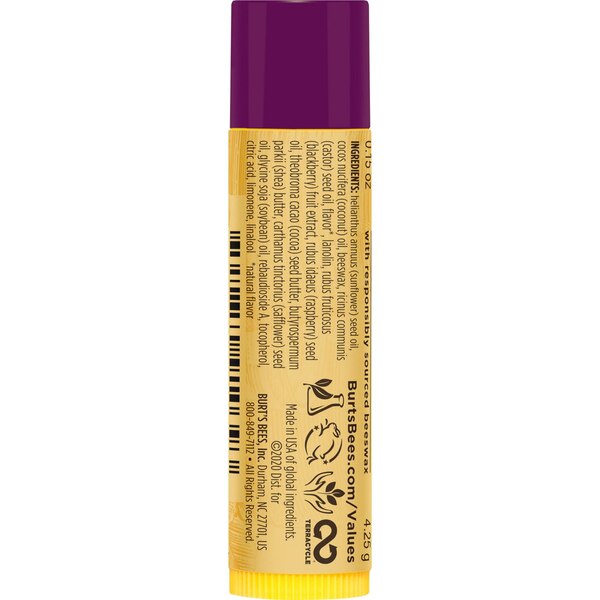 Burt's Bees Moisturizing Lip Balm, Berry Agua Fresca, 0.15 OZ