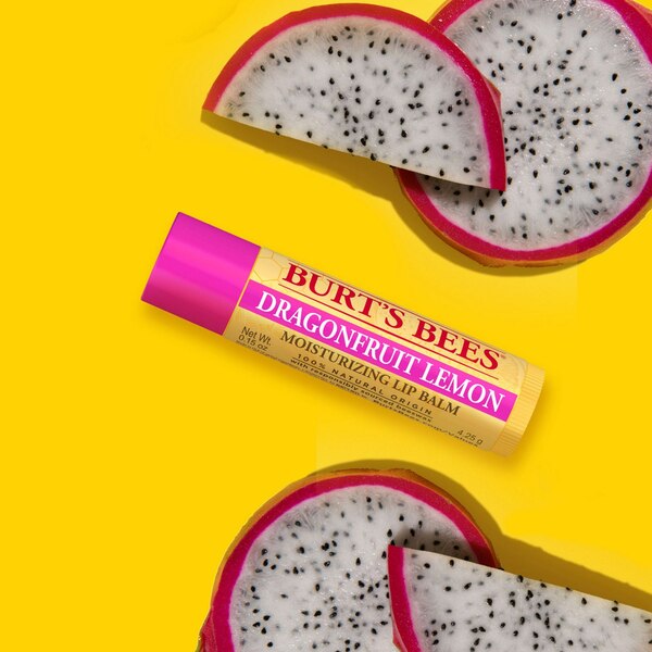 Burt's Bees Lip Balm, 100% Natural Origin Moisturizing , Dragonfruit Lemon