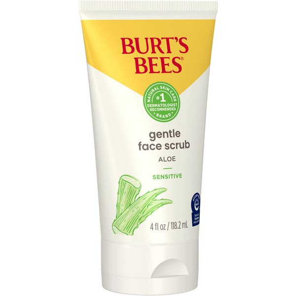 Burt's Bees Gentle Facial Scrub for Sensitive Skin with Aloe Vera