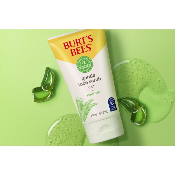 Burt's Bees Gentle Facial Scrub for Sensitive Skin with Aloe Vera