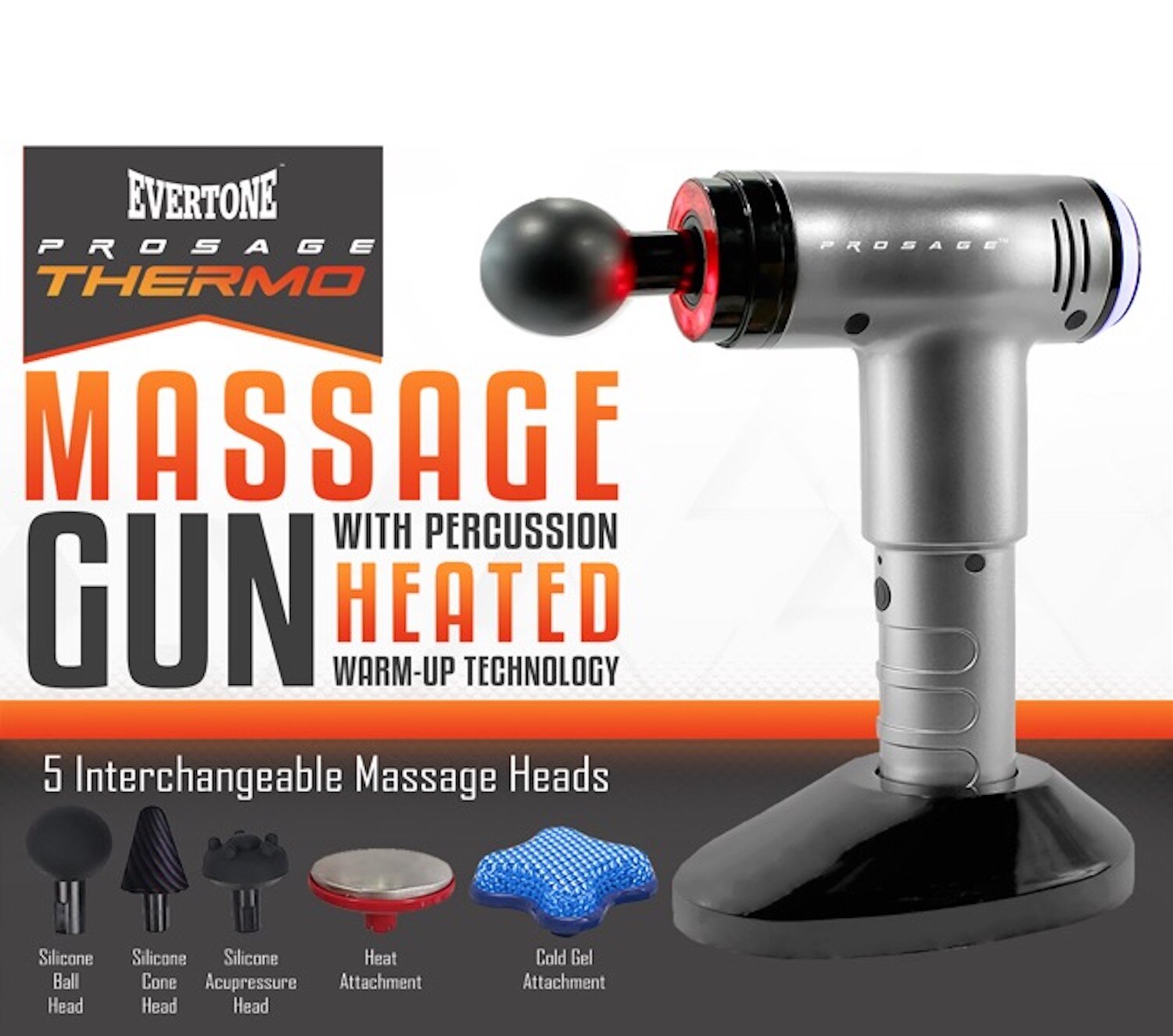 Evertone Prosage Thermo Percussion Massager