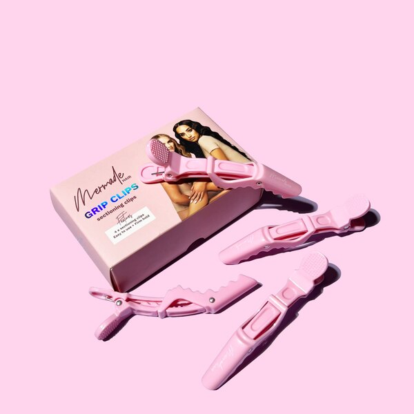 Mermade Grip Clips, Pink