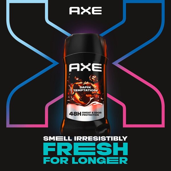 AXE 48-Hour Anti Sweat Antiperspirant & Deodorant Stick, Dark Temptation, 2.7 OZ