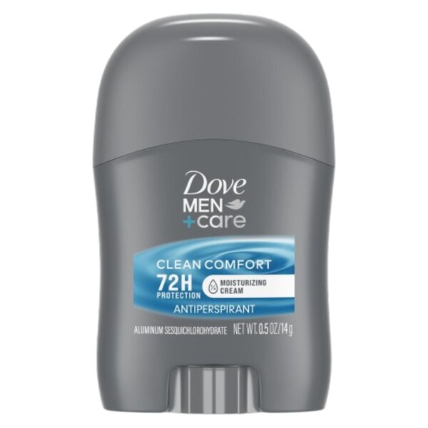 Dove Men+Care Travel Size Antiperspirant Deodorant Stick, 0.5 OZ