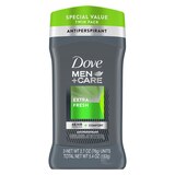 Dove Men+Care 48-Hour Antiperspirant Stick, Extra Fresh, 2.7 OZ, 2 Pack, thumbnail image