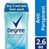 Degree 48-Hour Antiperspirant & Deodorant Stick, Shower Clean, thumbnail image